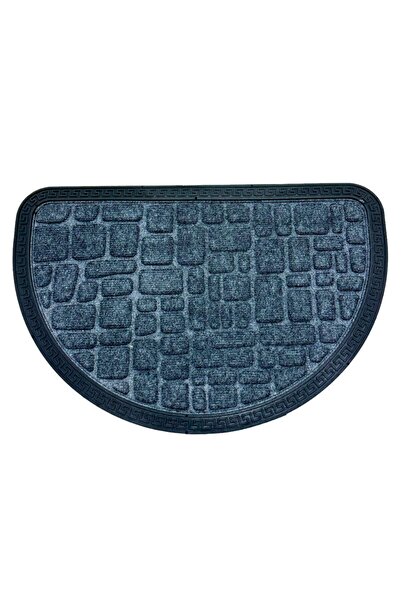 OPTIM DEKO Entrance Mat, Polypropylene and Rubber, Non-slip, DM 71, Gray, 60x40x1 cm