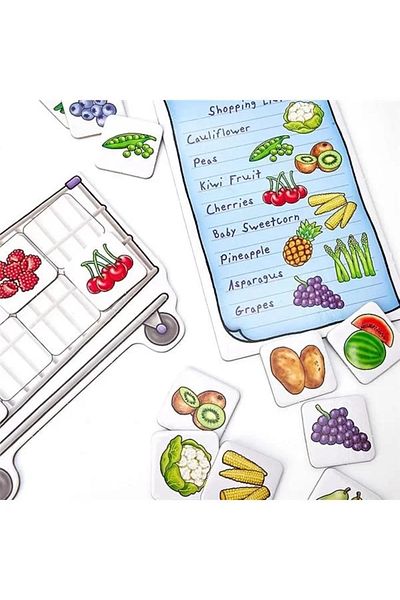 ORCHARD Shopping List Fruits and Vegetables Supplementary Package 3-7 Years Old Educational Game (090)