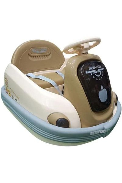 Türkiye Children's Electric Bumper Car: Rotating Drift Kart for 1-6 Year Old Boys and Girls - Outdoor Fun Ki