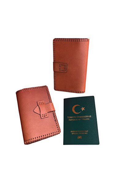 MelAlp Genuine Leather Passport Cover Handcrafted