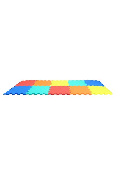 LUDIRO Puzzle Mat, 10 Plain Pieces 32x32 Cm, EVA Foam, Protection, Versatility and Safety