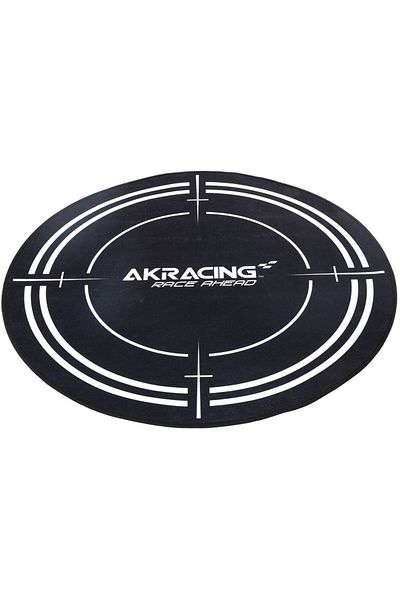 ROHS AKRacing FLOORMAT gaming chair mat, Black, Diameter 99.5 cm