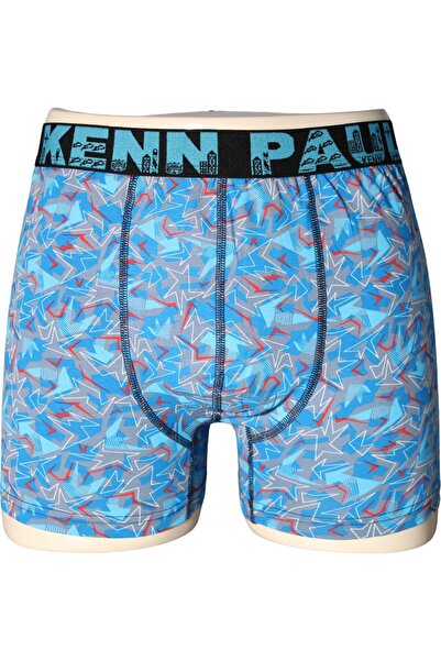 Viselya 3 τεμάχια από Βαμβάκι μπλε ανδρικά μποξεράκια