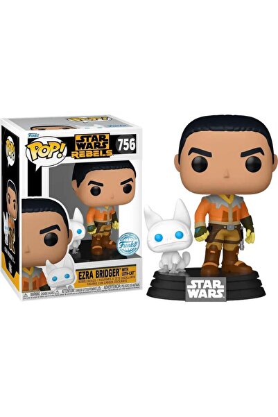 Funko Pop & Buddy Disney Star Wars Rebels - Ezra Bridger With Loth Cat Special Edition No:756