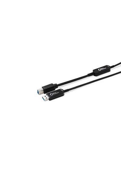 MicroConnect Premium Optic USB kabel 3.0, MC-USB3.0AB10OP