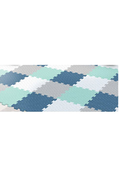 LUDIRO Children's Puzzle Carpet, 8 Pieces Pastel Mix 32x32 Cm, Non-Slip EVA Foam Play Mat