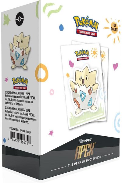 Ultra Pro Pokemon Togepi Holiday Themed Apex 105 Pieces Sleeve Card Protector