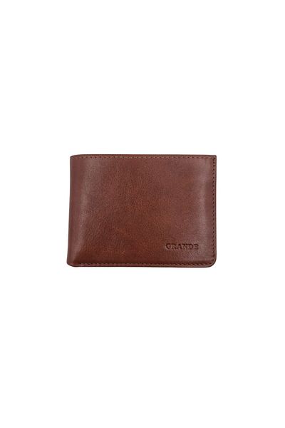 Grande 1410 Leather Men's Wallet Crystal Tan