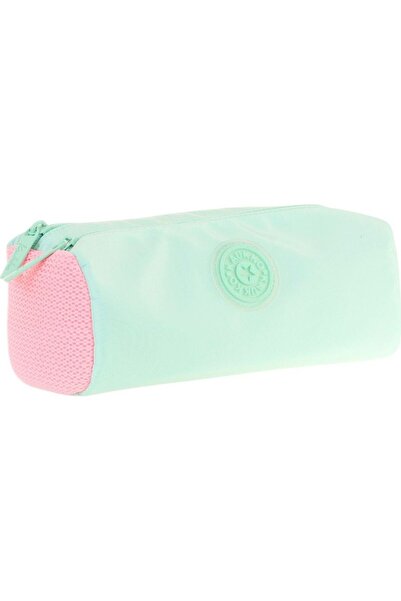 KAUKKO Geantă pentru creion pentru școală pentru fete cu două compartimente -...