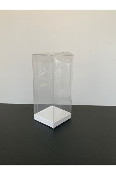 Güven Asetat Kutu Market 5x5x10 Beyaz İç Yükselticili Otomatik Asetat Kutu (5...