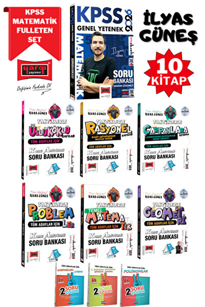 Yargı Yayınları İlyas Güneş|Matematik+Üslü Köklü+Rasyonel Sayılar+Çarpanlara ...