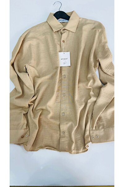 nutika Men's Soft Linen Shirt