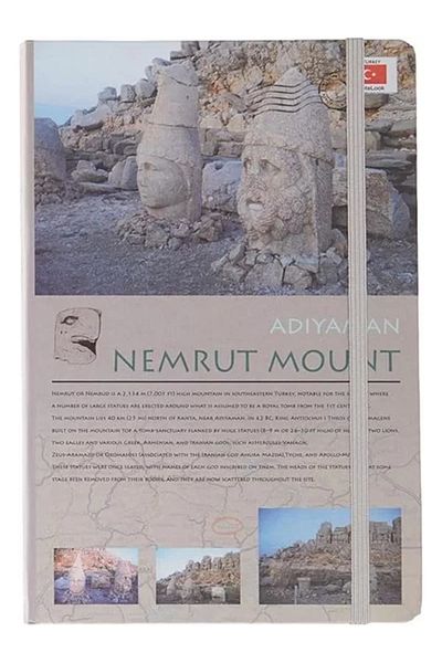 Mu Art Ahşap Scrikss Travel Around Turkey Nemrut A5 Notebook