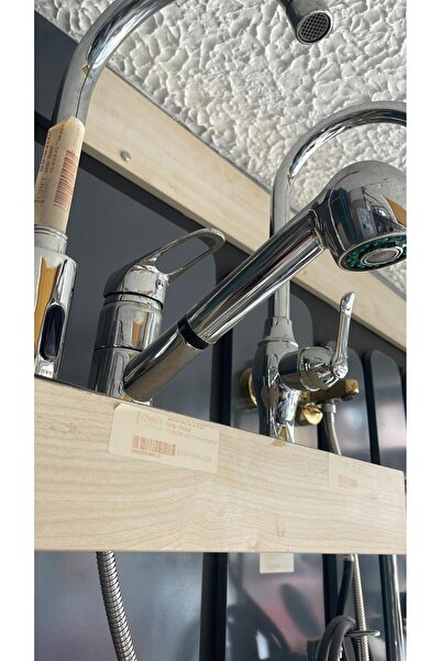 YÜCEL SU ARMATÜRLERİ MİX SPİRALLİ BERBER BATARYASI