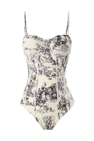 Lilly Pastoral Elegance Swimsuit and Pareo