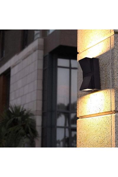 Almiftah Waterproof LED Aluminum Modern Lamp, 5W 3000K Warm White for Indoor/Outdoor Decor