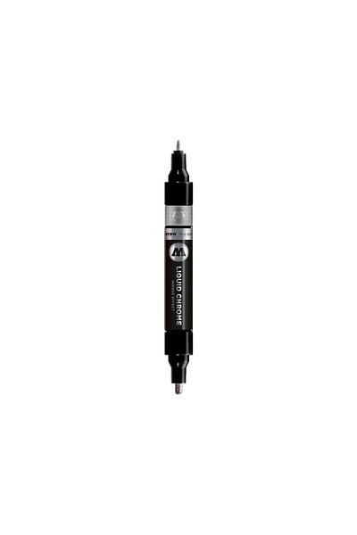 Molotow Liquid Chrome Marker Pen 1.5-4 Mm. Double Tip Twin Marker Pen