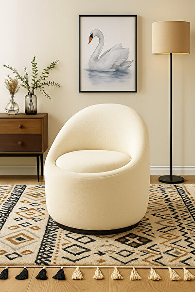 arge demo Oscar 360 Derece Dönen Berjer Sandıklı Welsoft Kuzu Buklet Kumaş