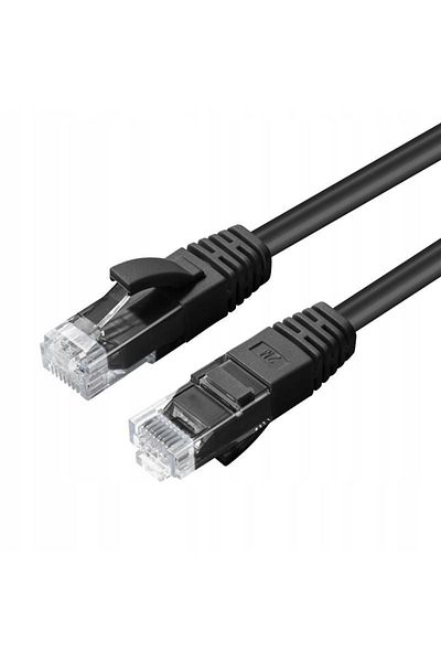 MicroConnect U/UTP CAT6 2M Czarny LSZH
