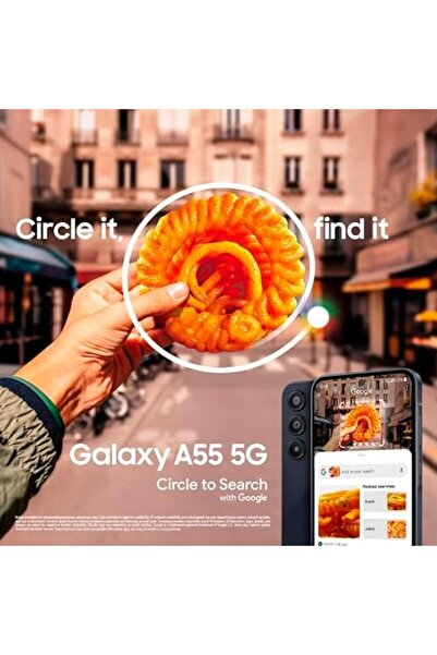Samsung Galaxy A55 5G (Awesome Navy, 8GB RAM, 128GB Storage)
