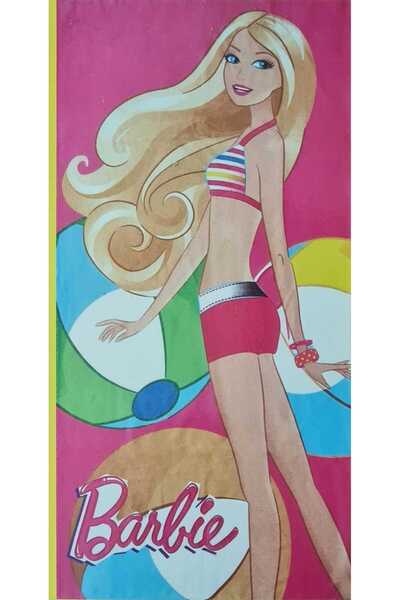 Özdilek Licensed Beach Towel Barbie 75X150