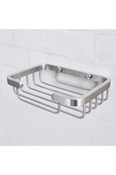 fitto Soap Dish for Bathroom, Stainless Steel SUS 304 Wall-Mounted Holder