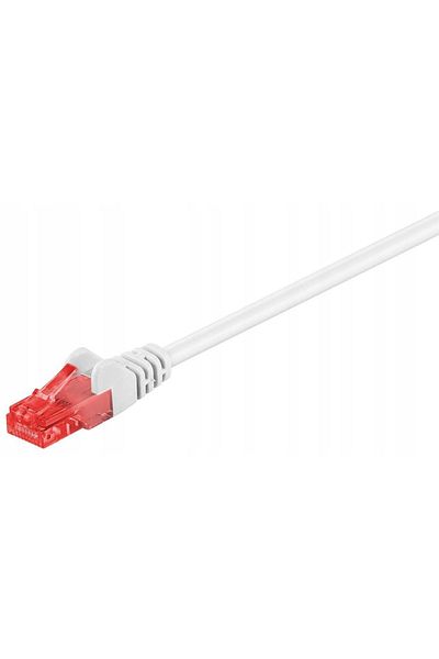 MicroConnect U/UTP CAT6 3M Biały PVC