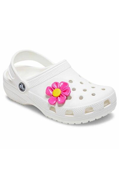 Crocs 10014614-1 OVERSIZED LARGE PINK FLOWER JIBBITS TOKA