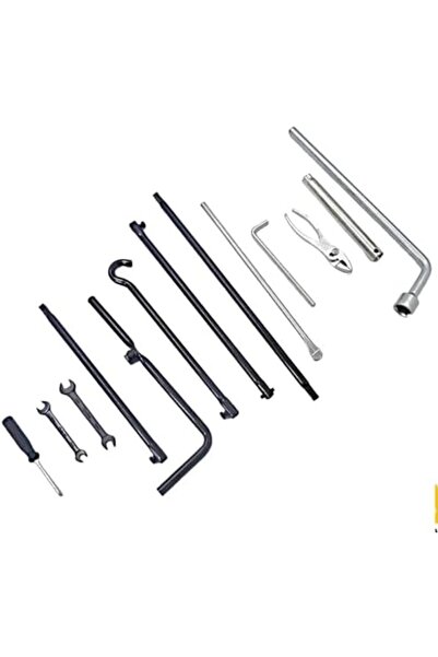 Generic MTOOLS Car Jack and Wheel Spanner Set for Land Cruiser LC 08-19