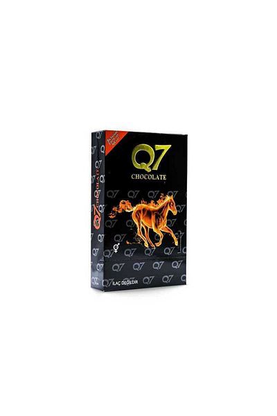 Q7 Q 7 Epimedium Chocolate, 35 g, 12 packs