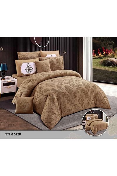 Gerenic Cool fabric summer double bed sheet set - 8 pieces