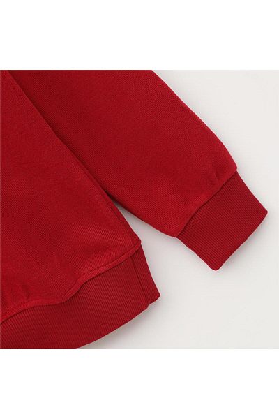 Dio Rise Tricou subțire cu mânecă lungă cu gât polo pentru bărbați - (M-2XL) - CZT-107 - Roșu Claret