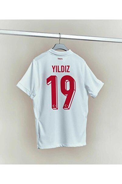 BYSPORTAKUS Türkiye Euro 2024 Futbol Şampiyonası Kenan Yıldız Deplasman Forma...