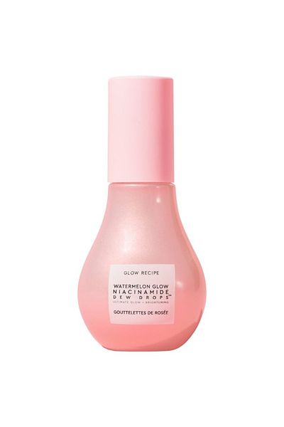 GLOW RECIPE Watermelon Glow Niacinamide Dew Drops Serum 40 ml – Hydrating, Brightening, Dewy Glow