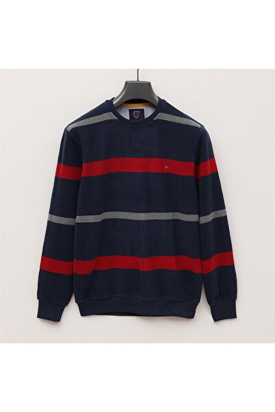 Dio Rise Erkek O Yaka Uzun Kol İnce Tişört - (M-2XL) - CZT-112 - Marine