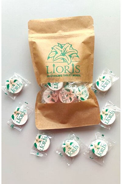 Genel Markalar Sıkıştırılmış Alkolsüz Parfümsüz Doğal Tablet Bebek Mendili - ...