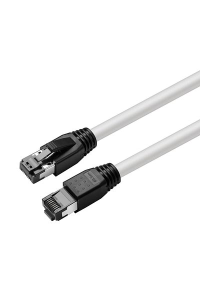 MicroConnect Cablu CAT8.1 S/FTP 1.5m alb ecranat LSZH, AWG 24