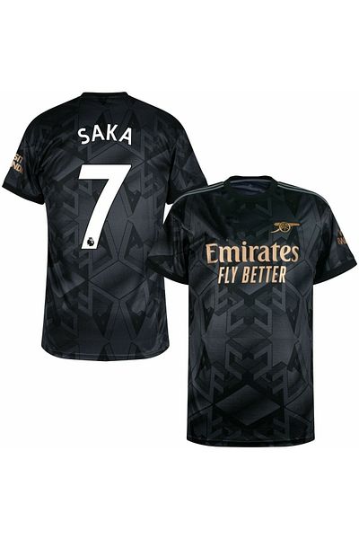 MONTENERO A.R.S.E.N.A.L 2022-23 Season Bukayo Saka Away Kit