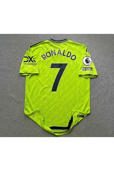 MONTENERO Manchester United 2022/23 Season Cristiano Ronaldo Away Jersey (Neon)