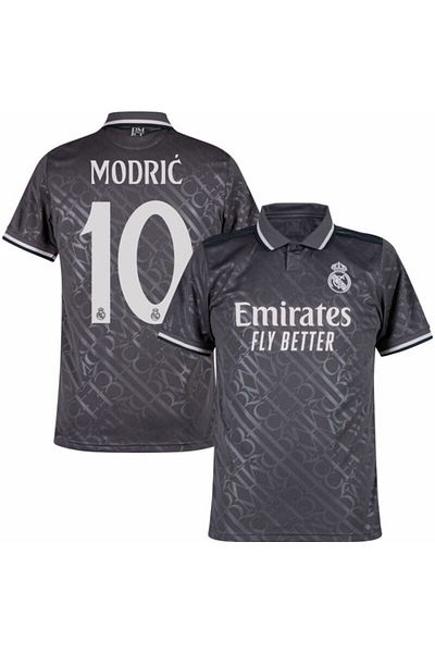 MONTENERO R.E.A.L Madridd 2024/25 New Season Luka Modric Alternate Jersey (Third Shirt)
