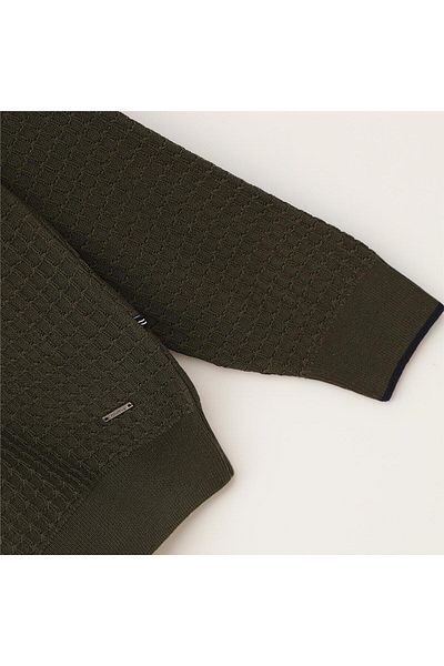 Dio Rise Men's Unsharded Long Sleeve Slim Crew Neck Sweater - 189031 - Dark Green