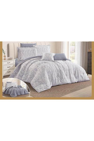 Moon Exclusively designed printed double microfiber bedspread, 230 x 250 cm