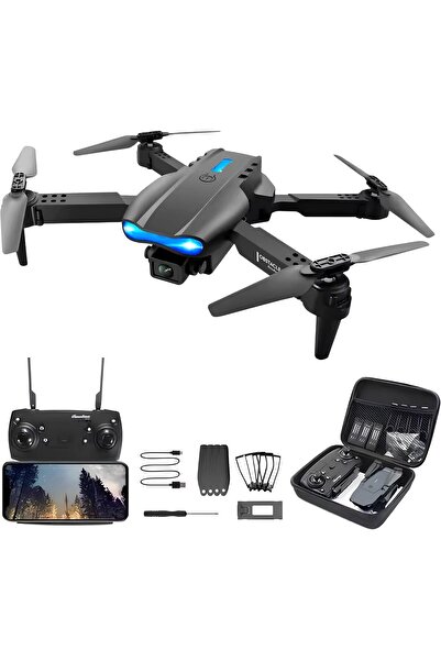 Türkiye طائرة بدون طيار مزودة بكاميرا HD E99 وشاشة سوداء وجهاز تحكم عن بعد وح...