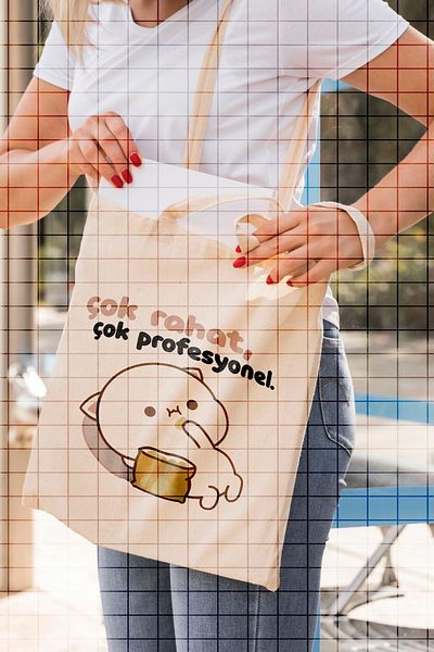 ÇELİKLER HEDİYE Very Comfortable Very Professional Printed Cloth Bag