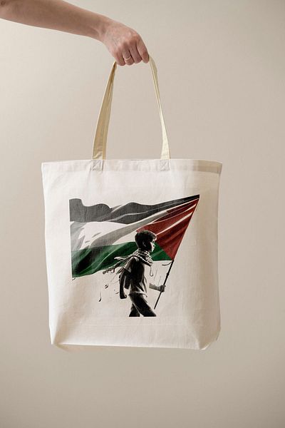 ÇELİKLER HEDİYE Palestine Printed Cloth Bag