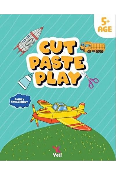 yeti kitap English Cut Paste Play Book - 2