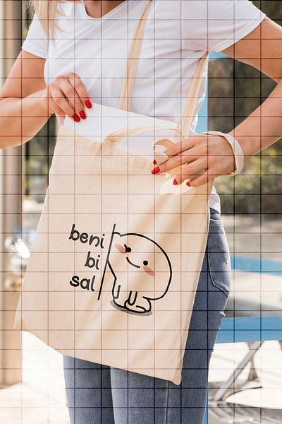 ÇELİKLER HEDİYE Leave Me Go Printed Cloth Bag