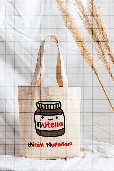 ÇELİKLER HEDİYE Little Nutellam Printed Cloth Bag