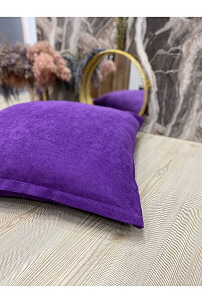 Kumru Çeyiz Tasarım Çok Kullanışlı Mat Kadife Yer Minderi Kılıfı 60x60