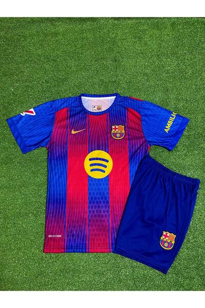 MONTENERO Barcelona 2025/26 raphinha home kids jersey